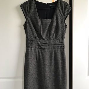 Banana Republic Black plaid dress
